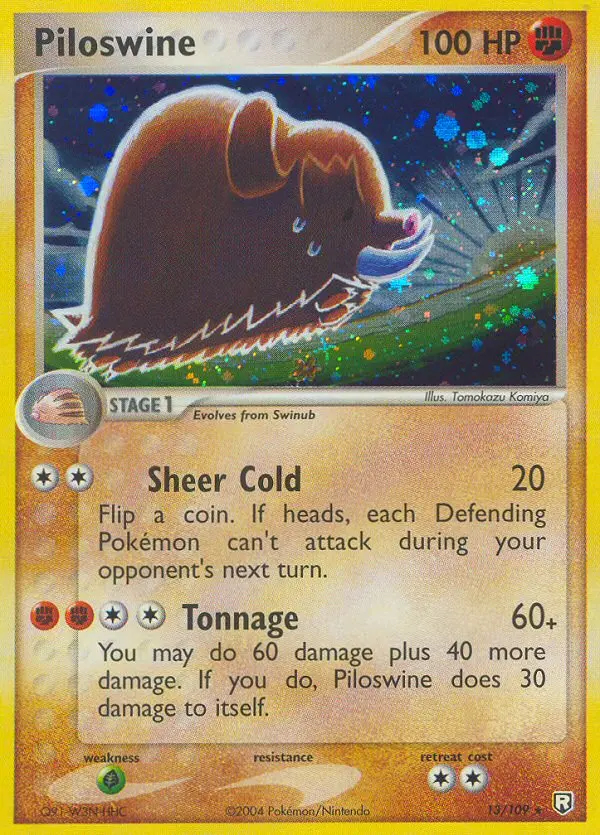 Image of the card Piloswine
