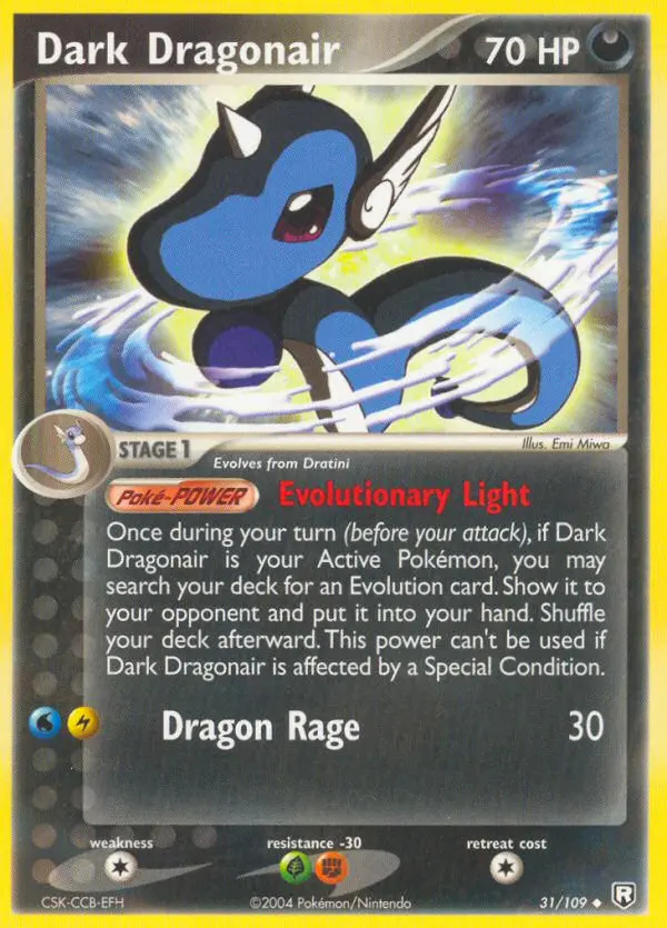 Image of the card Dark Dragonair