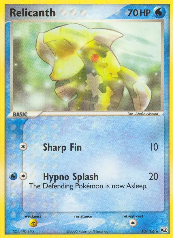 Image of the card Relicanth
