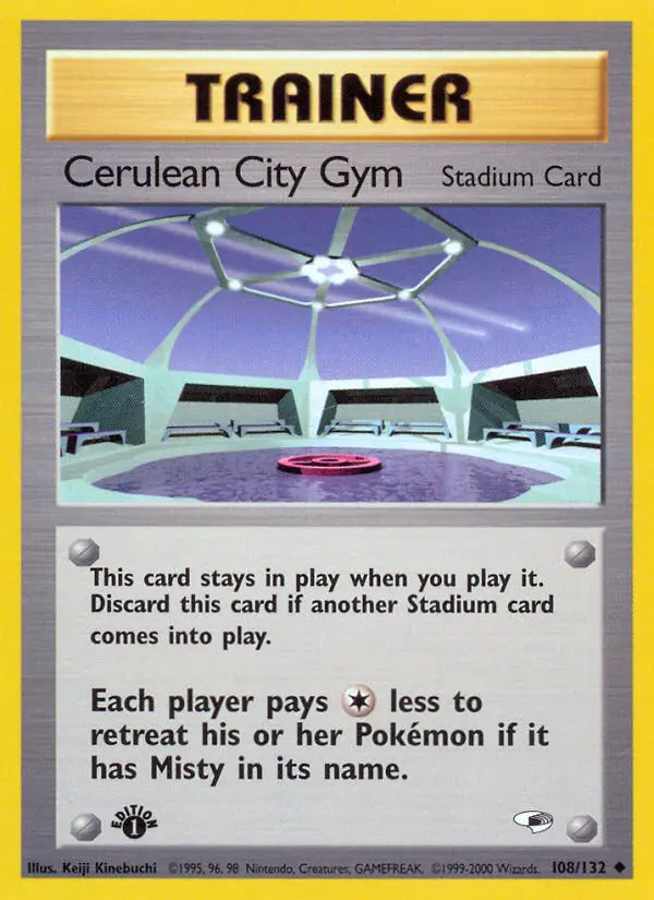 Image of the card Cerulean City Gym