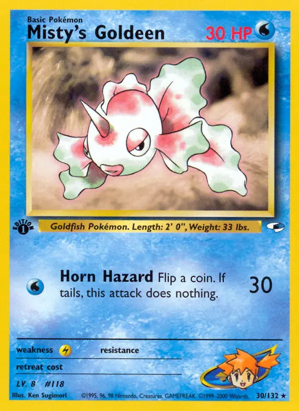Image of the card Misty's Goldeen