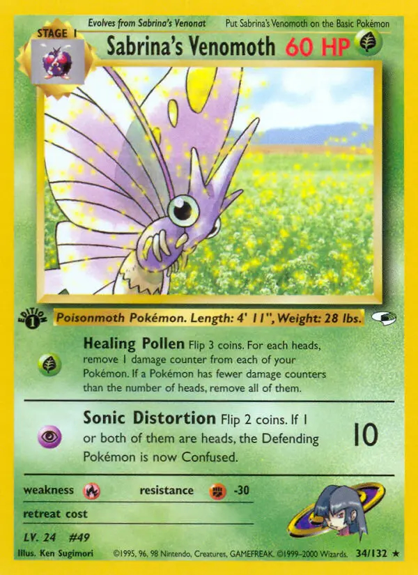 Image of the card Sabrina's Venomoth