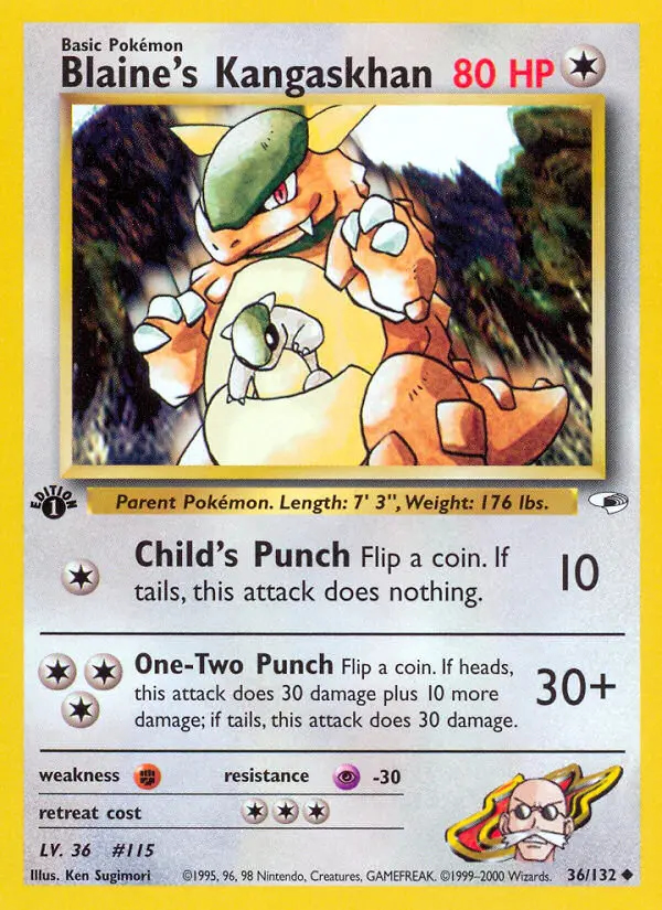 Image of the card Blaine's Kangaskhan