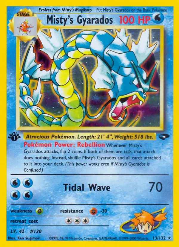 Image of the card Misty's Gyarados