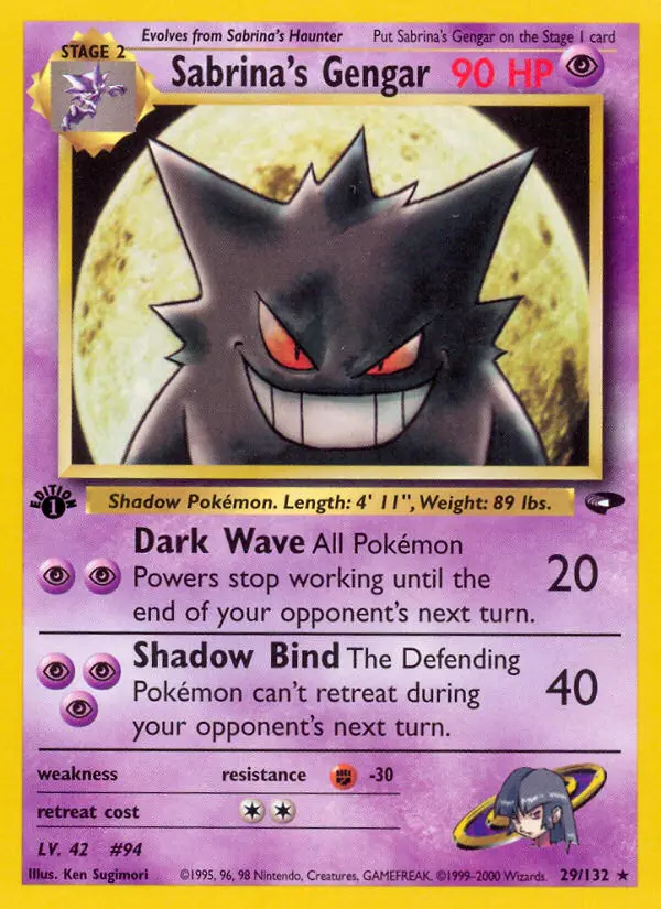 Image of the card Sabrina's Gengar