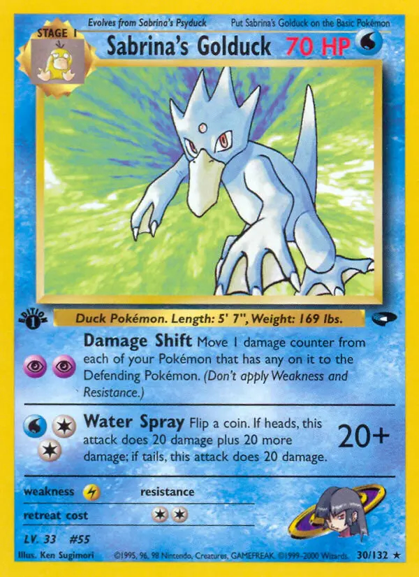 Image of the card Sabrina's Golduck
