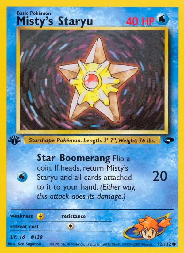 Image of the card Misty's Staryu