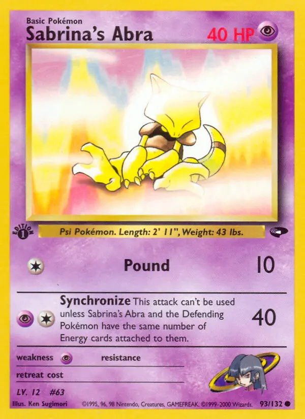 Image of the card Sabrina's Abra