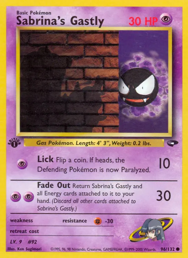 Image of the card Sabrina's Gastly