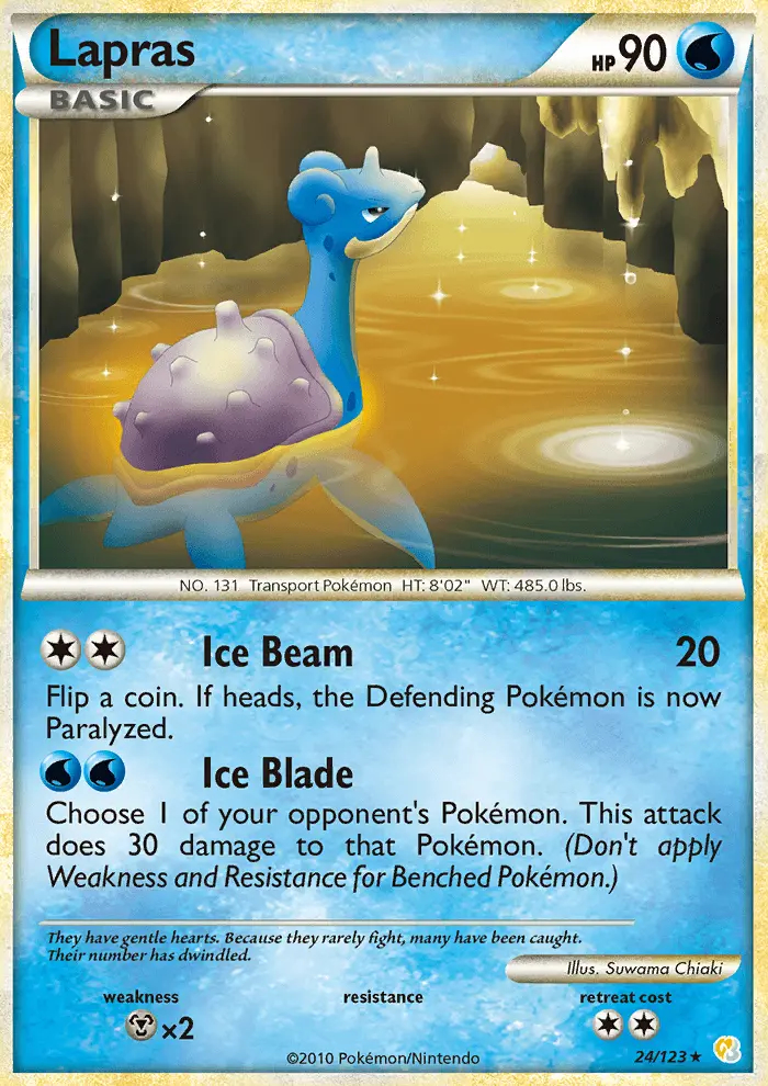Image of the card Lapras