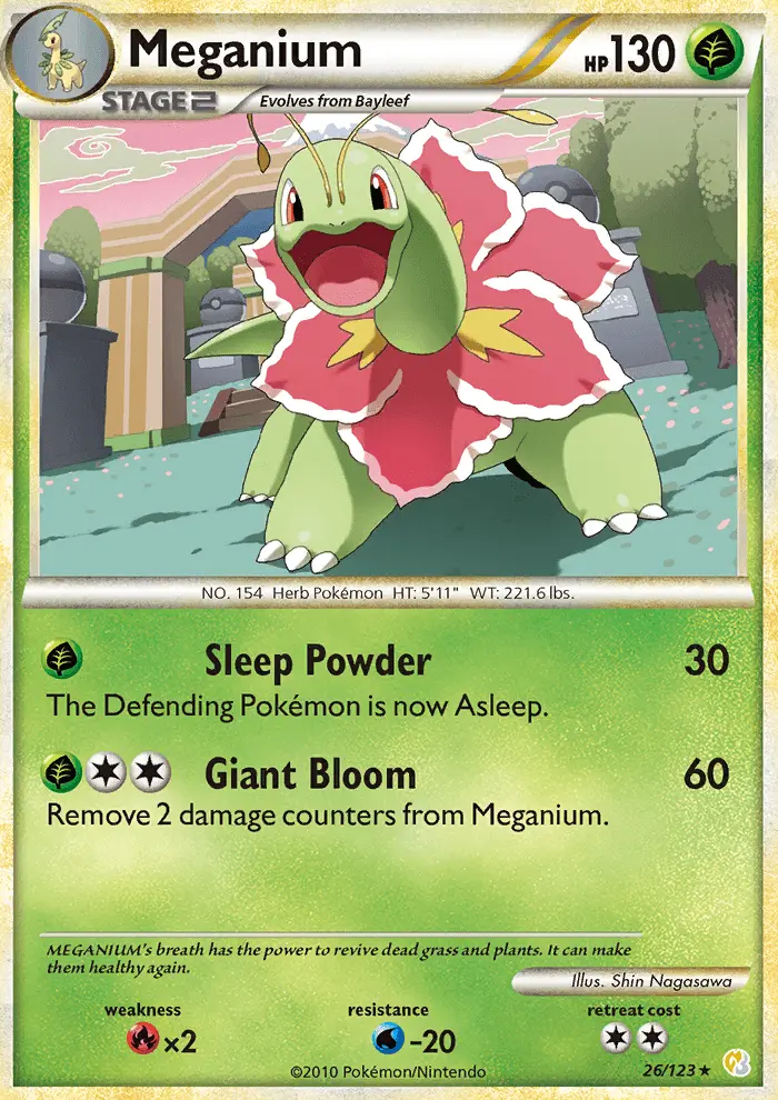 Image of the card Meganium