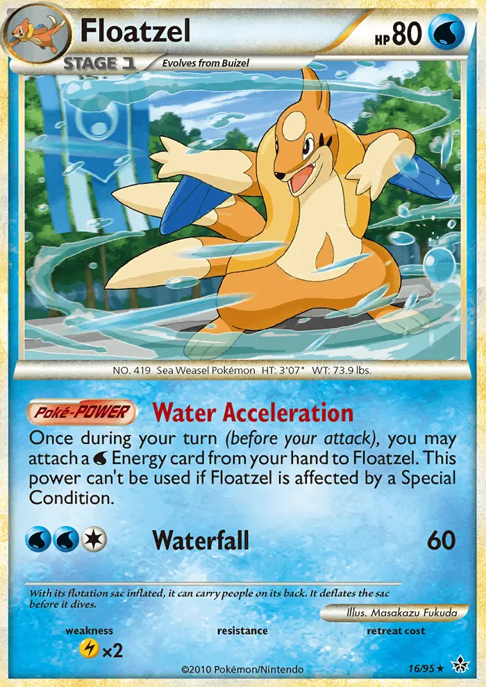 Image of the card Floatzel