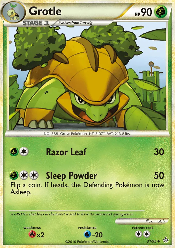 Image of the card Grotle