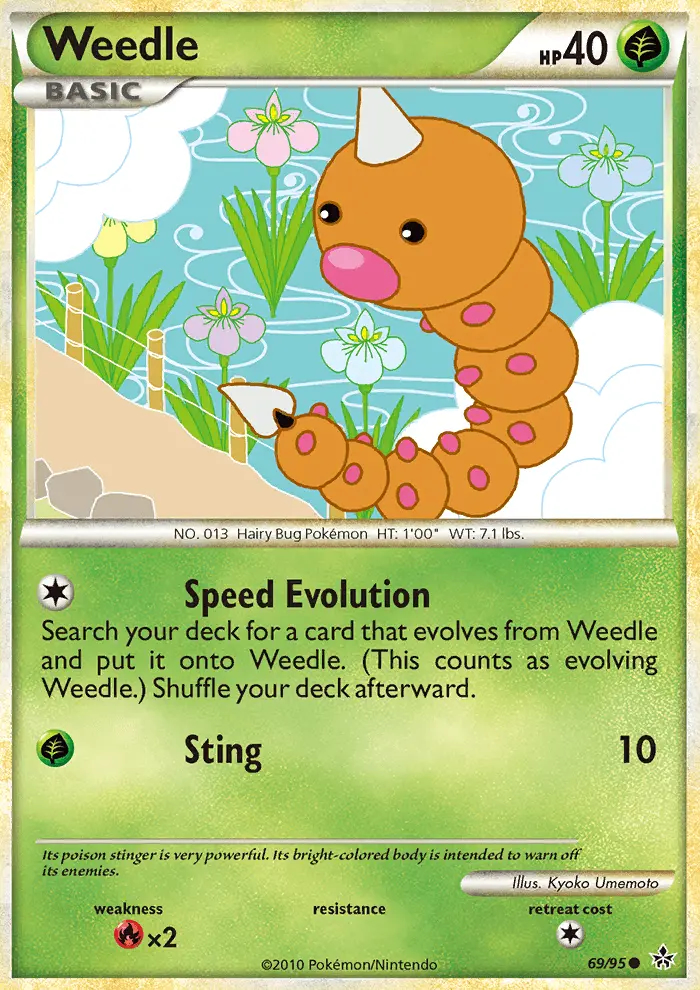 Image of the card Weedle