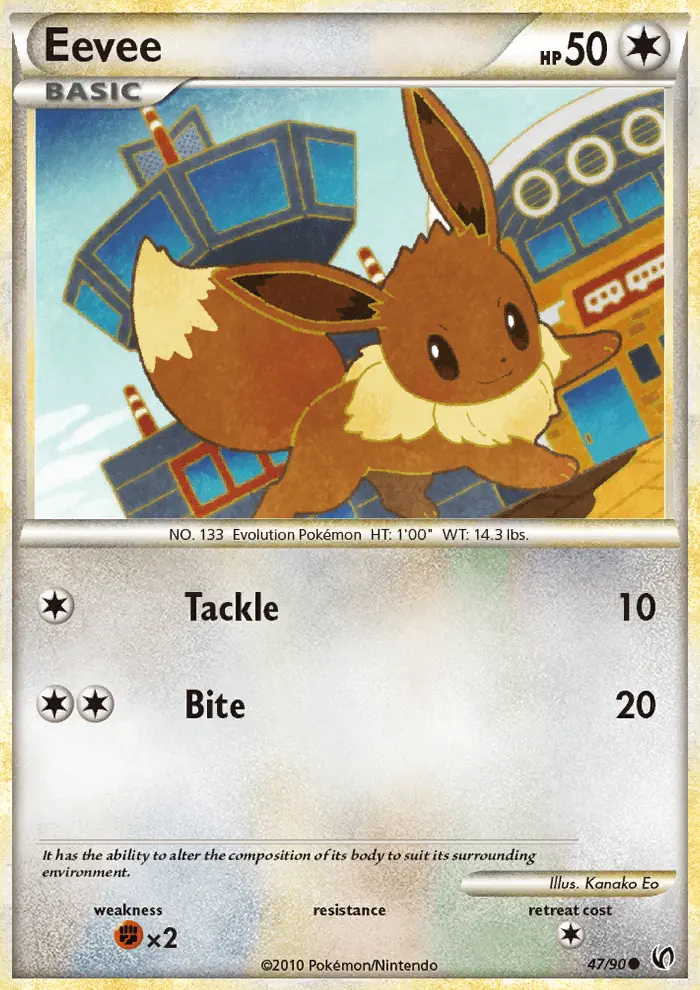 Image of the card Eevee