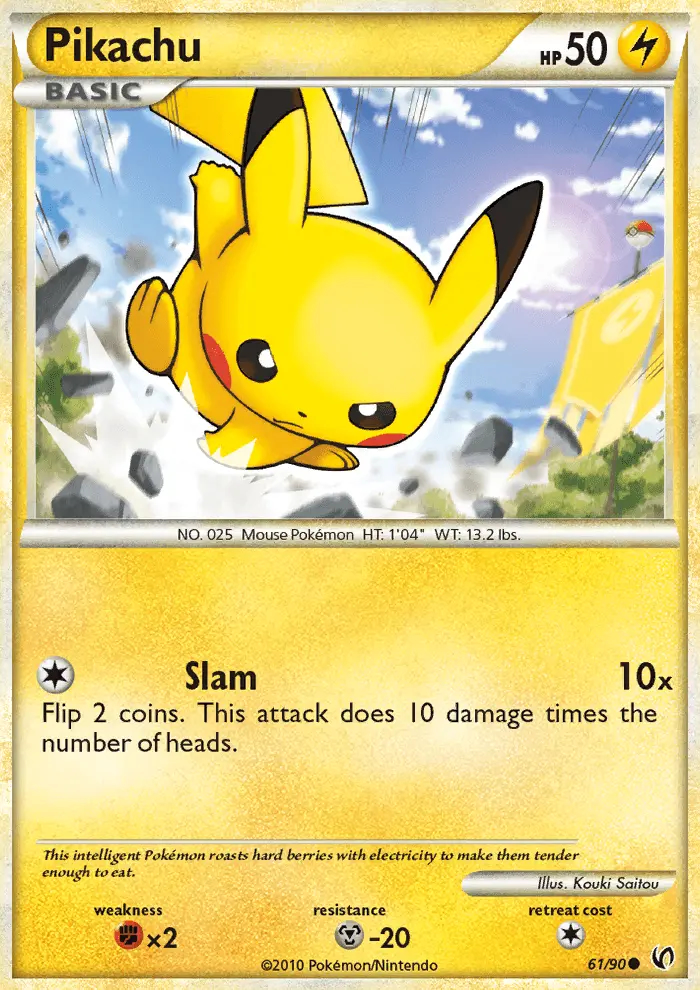 Image of the card Pikachu