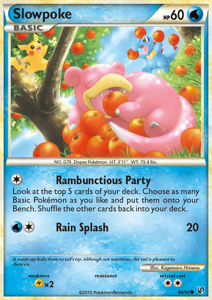 Image of the card Slowpoke