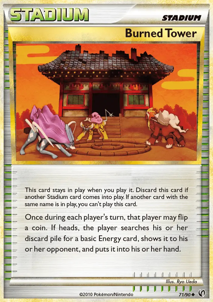 Image of the card Burned Tower