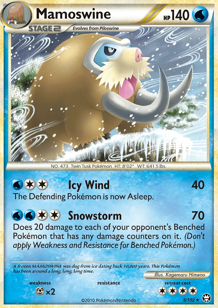 Image of the card Mamoswine