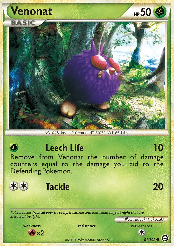 Image of the card Venonat