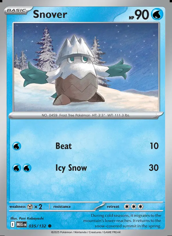 Image of the card Snover