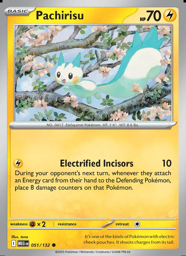 Image of the card Pachirisu