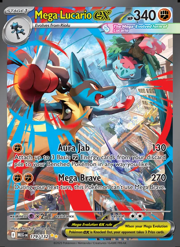 Image of the card Mega Lucario ex