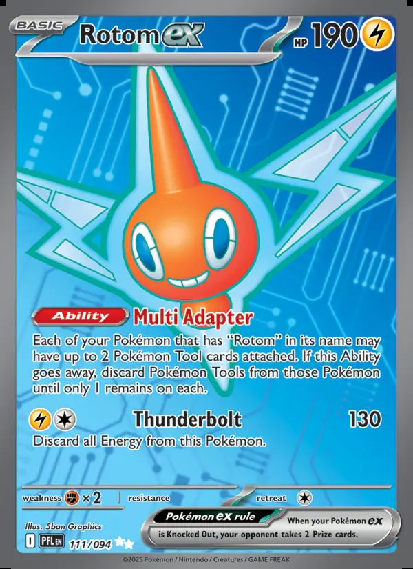 Image of the card Rotom ex