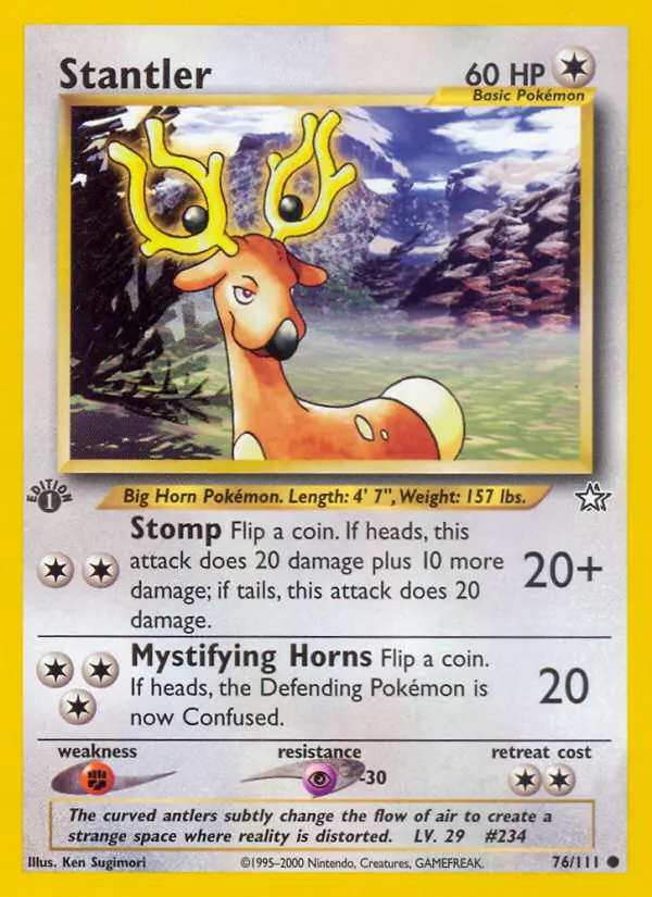 Image of the card Stantler