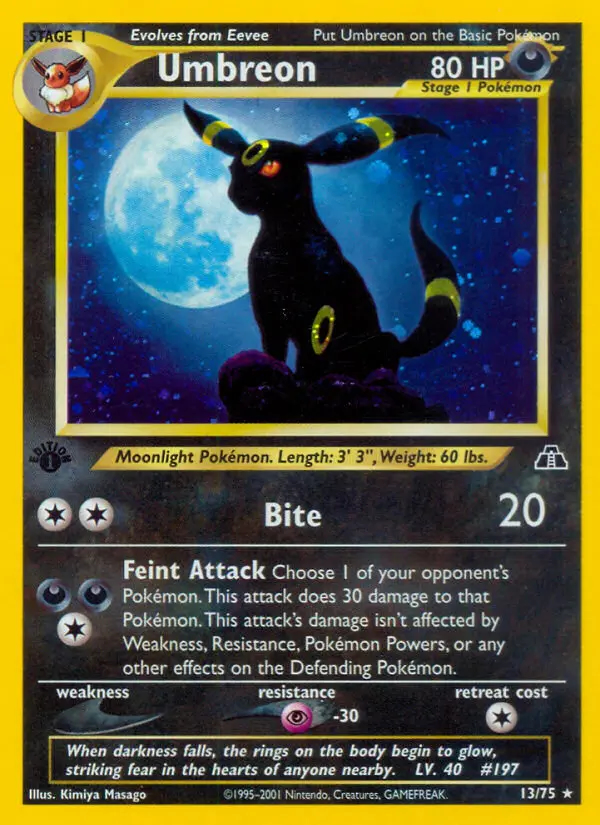Image of the card Umbreon