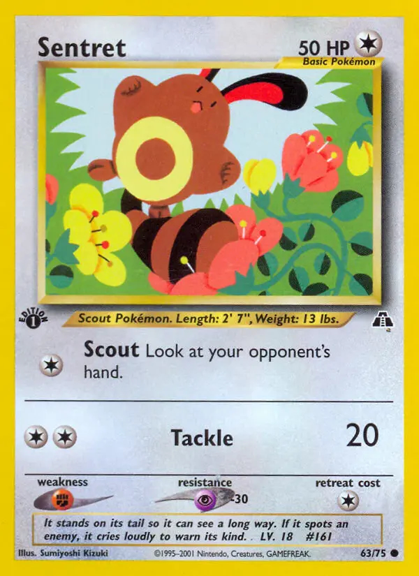 Image of the card Sentret