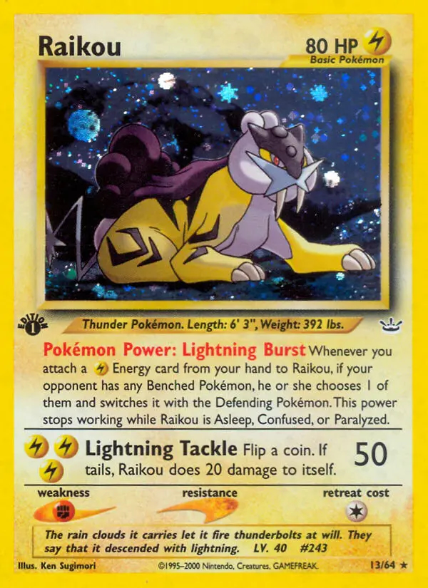 Image of the card Raikou
