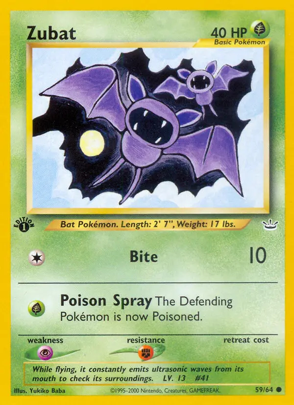 Image of the card Zubat