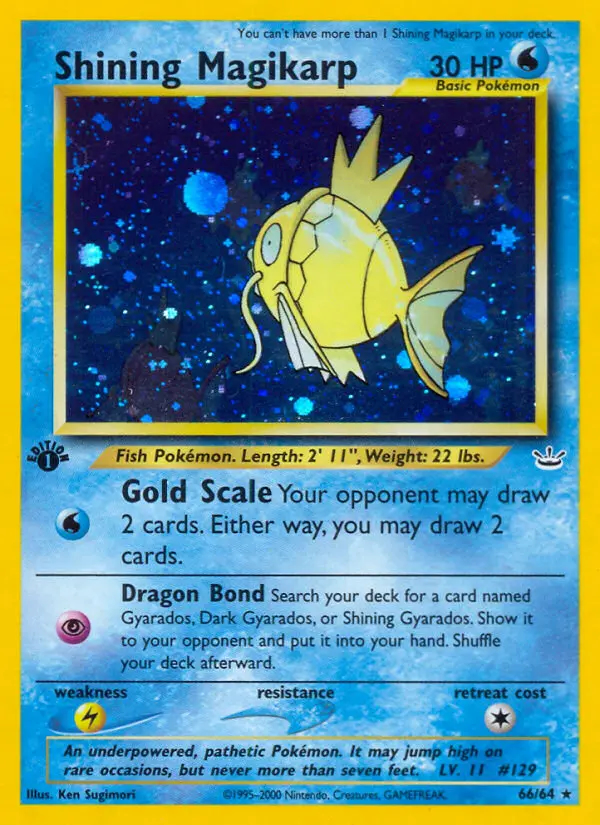 Image of the card Shining Magikarp