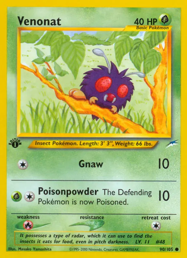 Image of the card Venonat