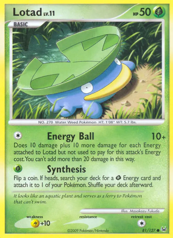Image of the card Lotad