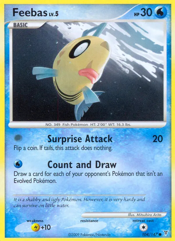 Image of the card Feebas