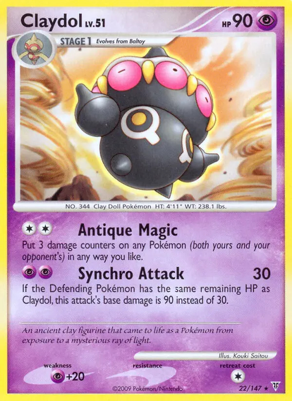 Image of the card Claydol
