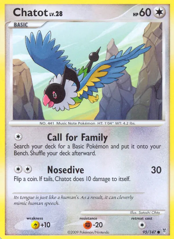 Image of the card Chatot