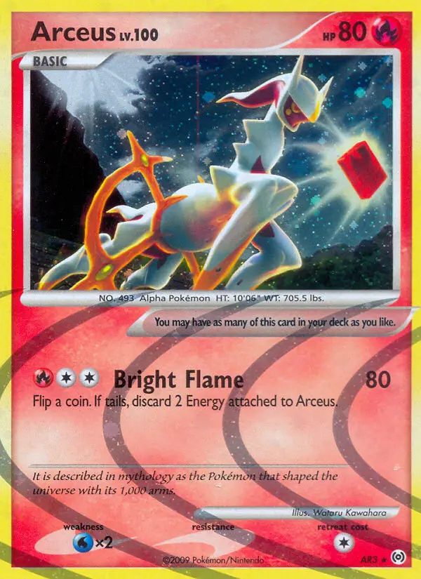 Image of the card Arceus