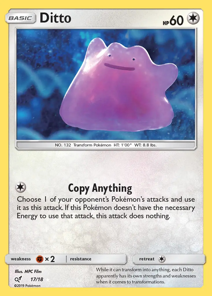 Image of the card Ditto