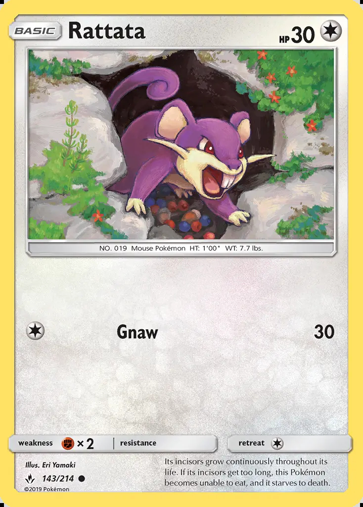Image of the card Rattata