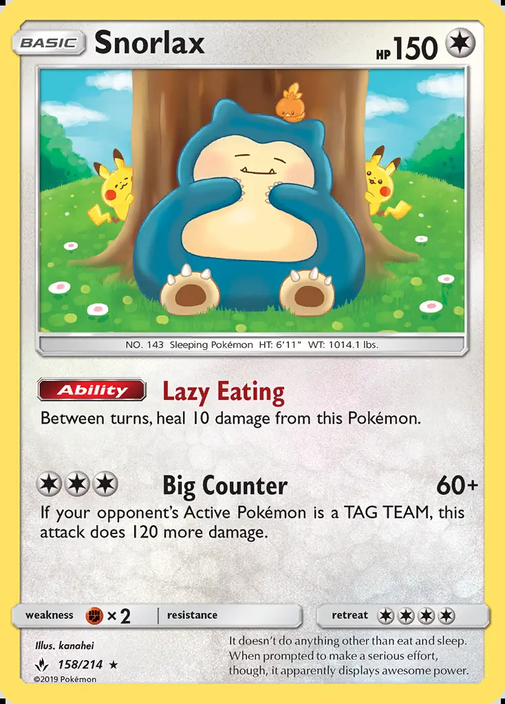 Image of the card Snorlax