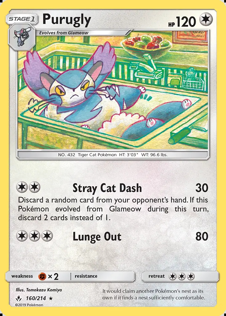 Image of the card Purugly