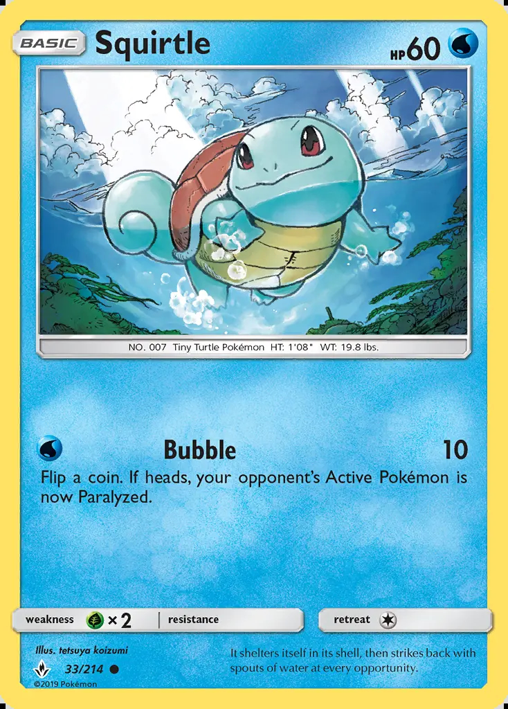 Image of the card Squirtle