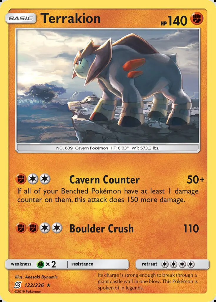 Image of the card Terrakion