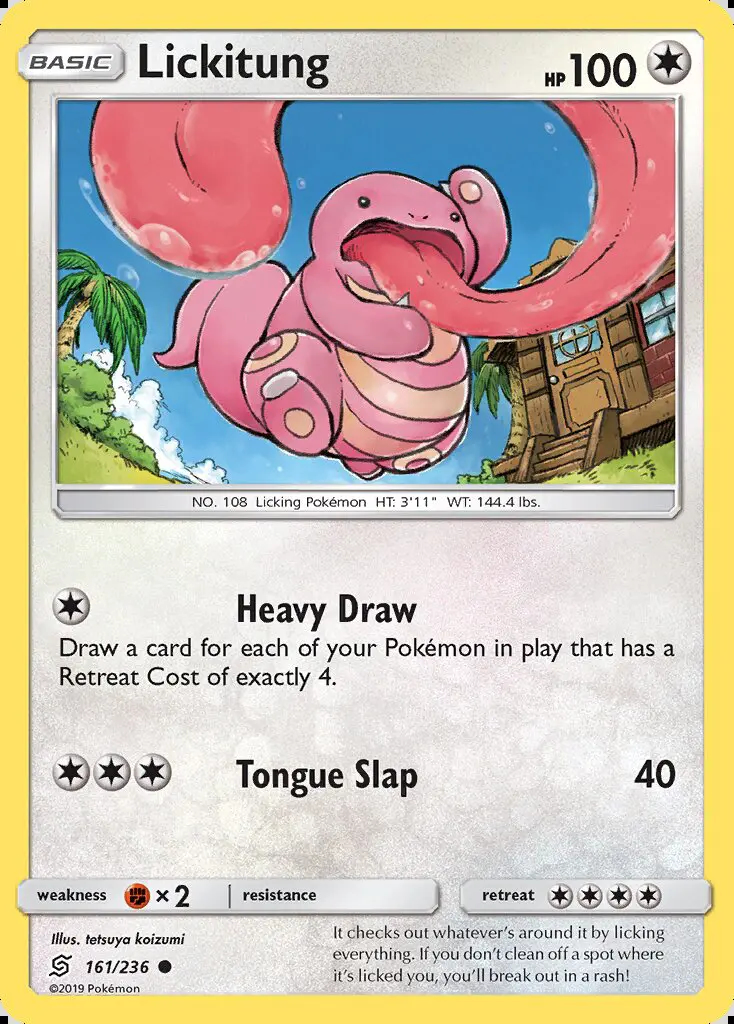 Image of the card Lickitung