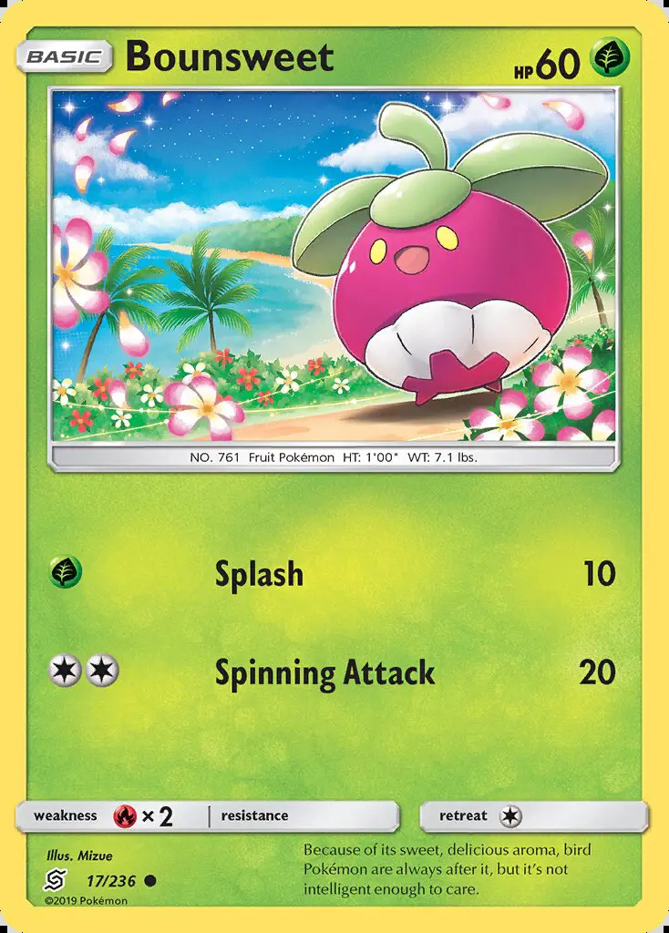 Image of the card Bounsweet