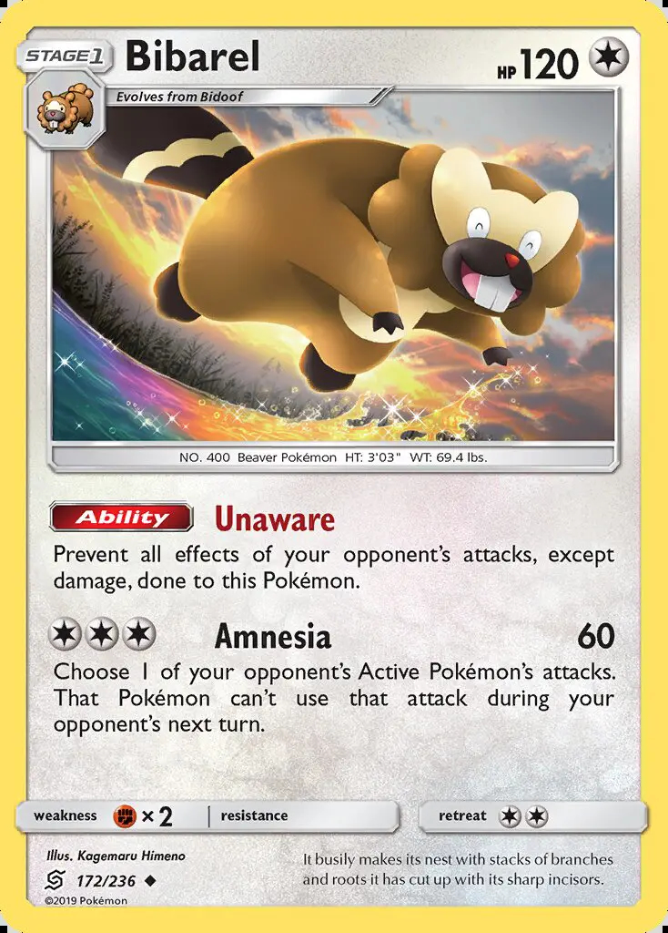 Image of the card Bibarel