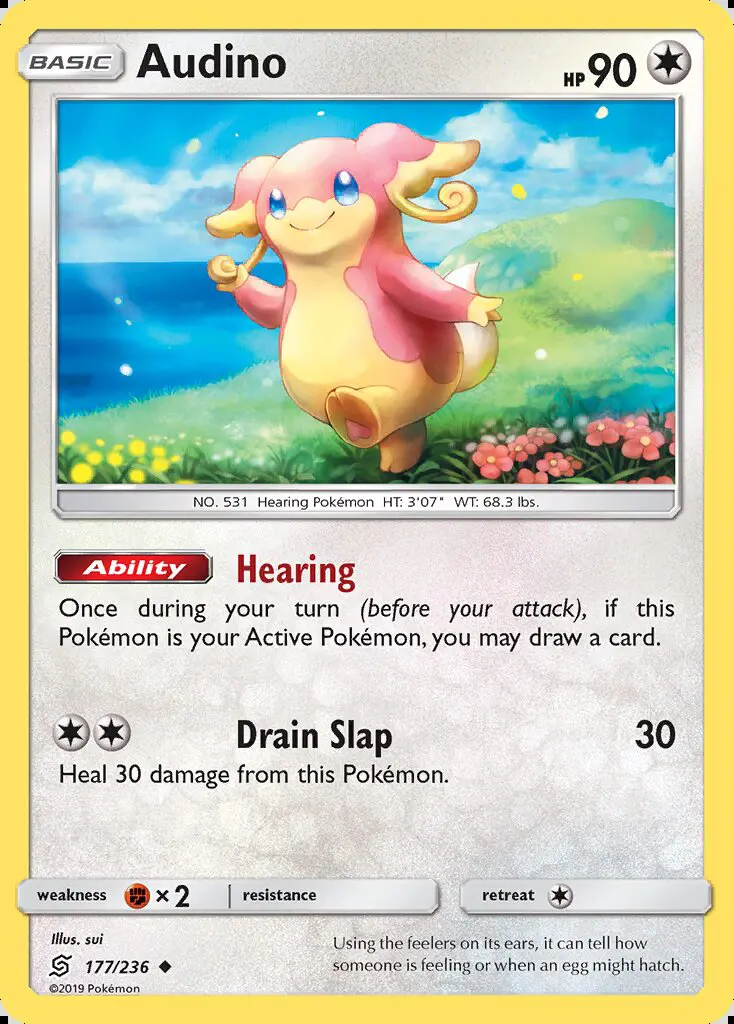 Image of the card Audino